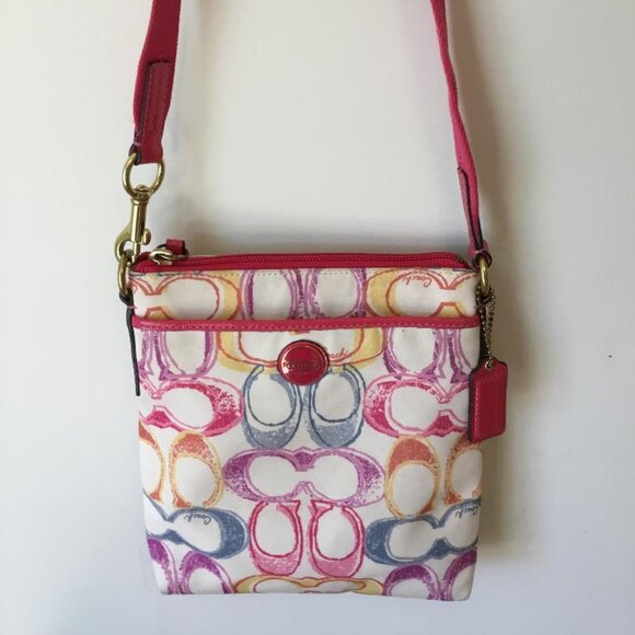 Coach Multicolor Crossbody Bag - Picture 1 of 9